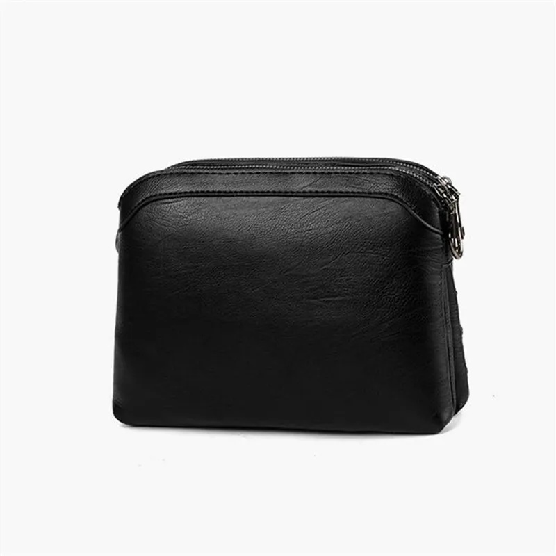 Женская Высококачественная сумка на плечо из мягкой искусственной кожи, женские сумки на плечо для мамы, маленькая черная полосатая тканая сумка-мессенджер с орнаментом