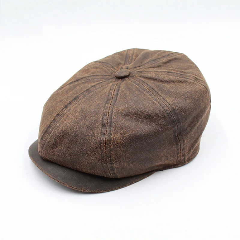 

Classic Retro Newsboy Hat Cap for Men Women Casual Artist Hat Flat IVY Caps