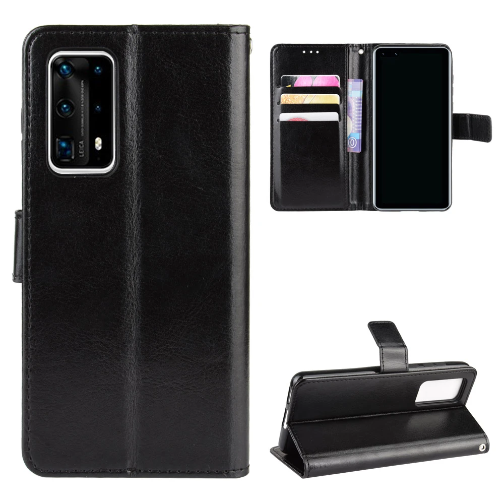 For Huawei P40 Pro+ Plus Case Flip Luxury Wallet PU Leather Phone Bags For Huawei P40 P 40 Pro Case Cover pu case for huawei