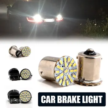 

Vehemo 1156 1157 3157 7443 3014 22SMD Turn Lights Brake Bulb Stop Light Car LED Lamp Auto Parking Tail Durable Rear