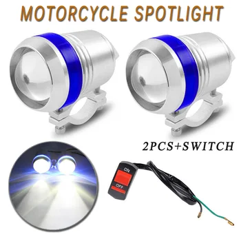 

Waterproof Angel Eye bulb Anti-collision High/low beam Motorcycle Driving