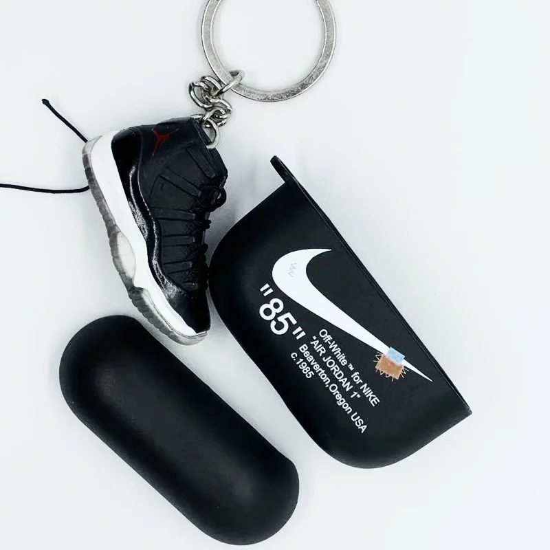 Темно-зеленый Дропшиппинг Ретро OG 3D модель кроссовок телефон airpod PRO 12 чехол Airpod PRO Чехол брелок сумка коробка Подвеска Пара Кукла аксессуар - Цвет: Темно-зеленый