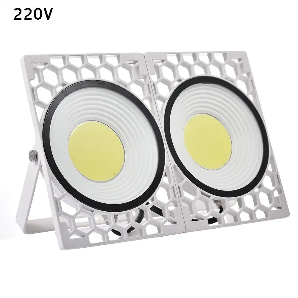 Тип светодиодный прожектор AC110/220 V 50W 100W 150W 400W 3000 K-6000 K COB/SMD открытый инженерный свет уличная лампа для сада - Цвет: 220V