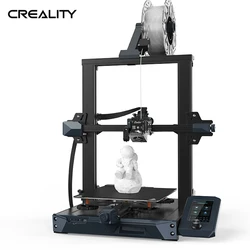 CREALITY Ender 3 S1 – imprimante 3D, extrudeuse à double engrenage, double axe Z, 32 bits, silencieux, haute précision, CR Touch, nivellement automatique du lit 