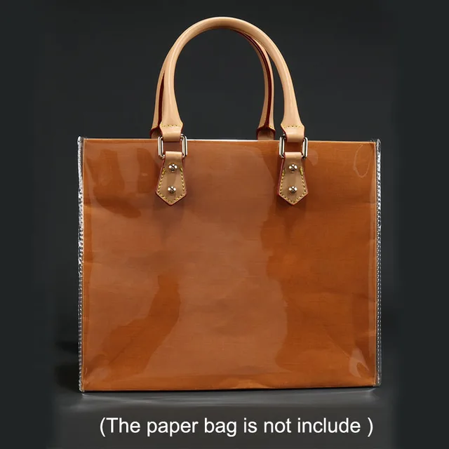 Printed Pu Leather louis vuitton transparent totes bag