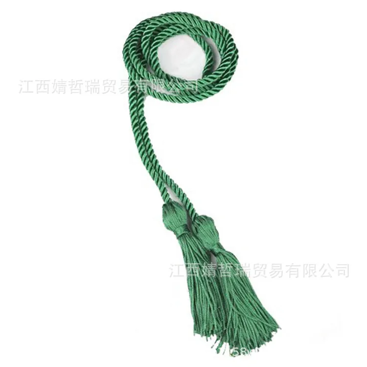 

Export Double Color Tassels Graduation Hanging hui Europe And America Academic Dress Master's Gown British-Style Gown Graduation
