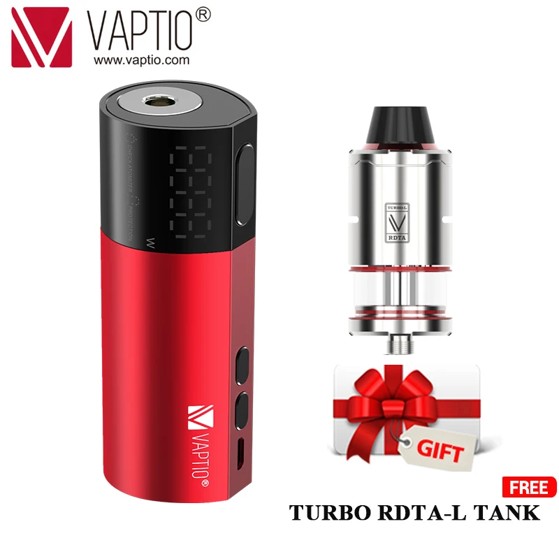 Vaptio набор для электронных сигарет VEX 100 Вт испаритель инновационный дисплей