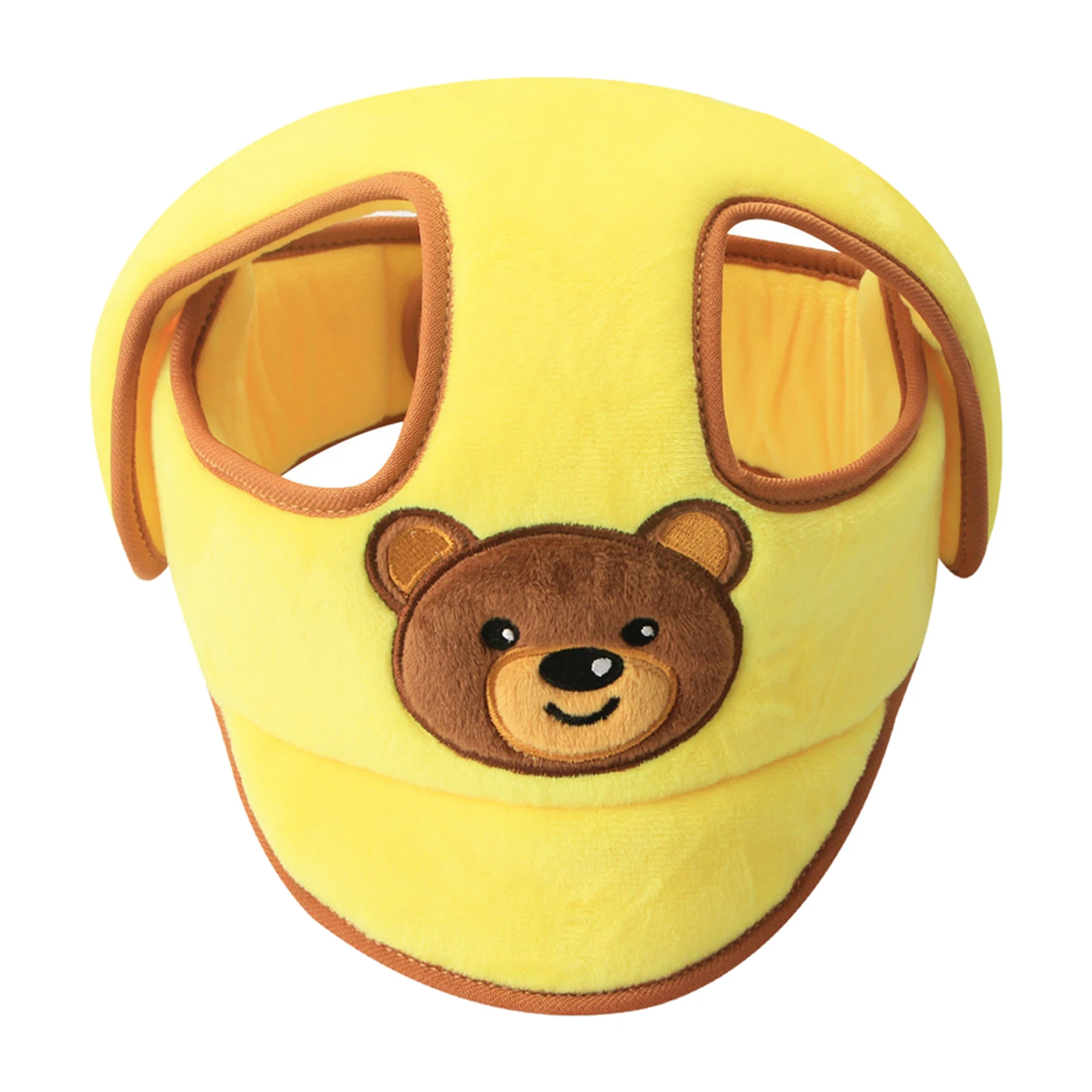 Baby Adjustable Safety Helmet, Children Headguard,  Infant Protective Harnesses Cap Cartoon Animal Learn to Walk Hat