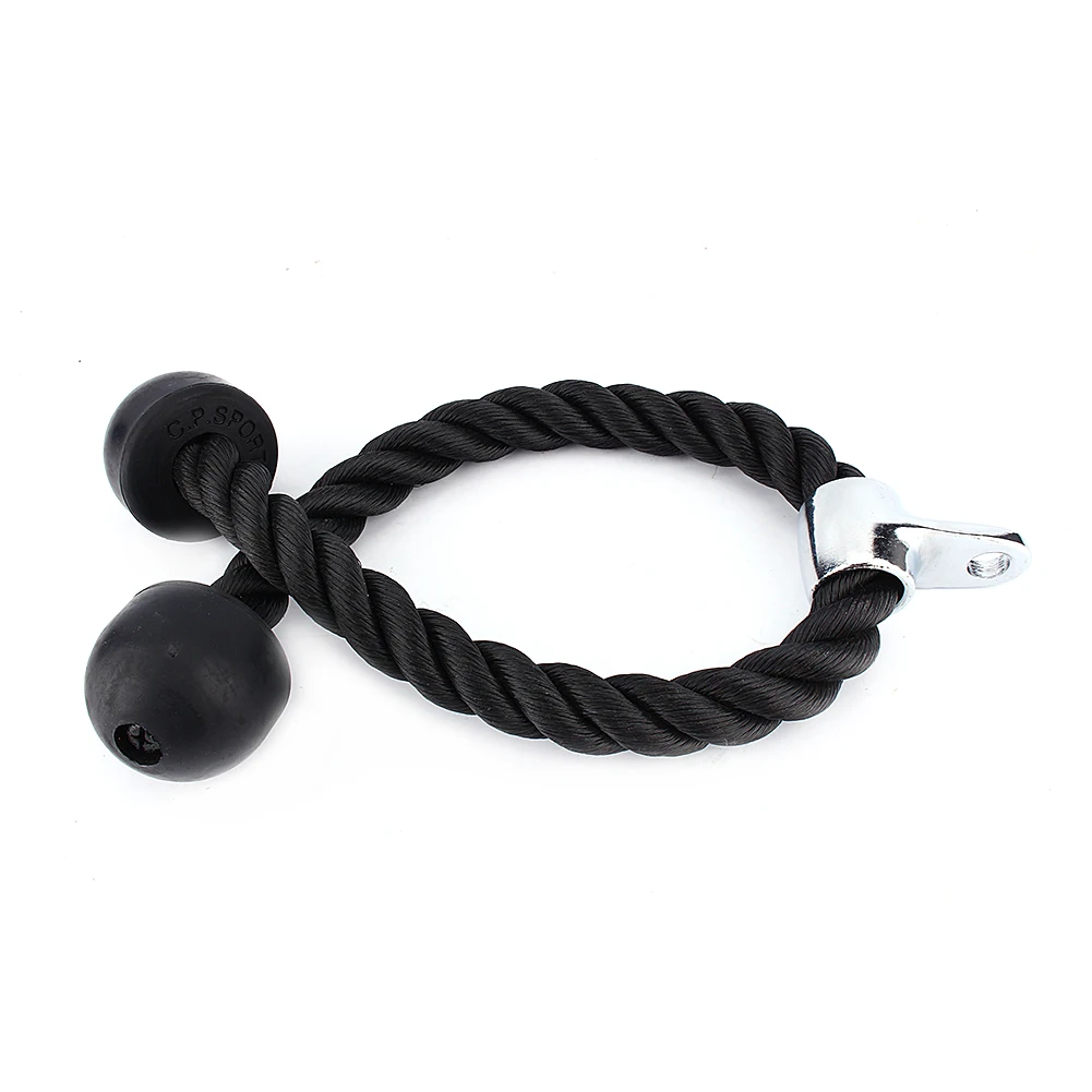 Tricep Rope Push Pull Down Cord For Bodybuilding Exercise Gym Workout Gym Use Fitness Exercise Body Equipment