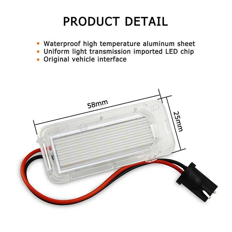 ĵ LED ȣ ȣ ,  Ŀ 5D ǿŸ 󵥿 MK4 C-Max MK2 S-Max   6000K ȭƮ ڵ , 2 