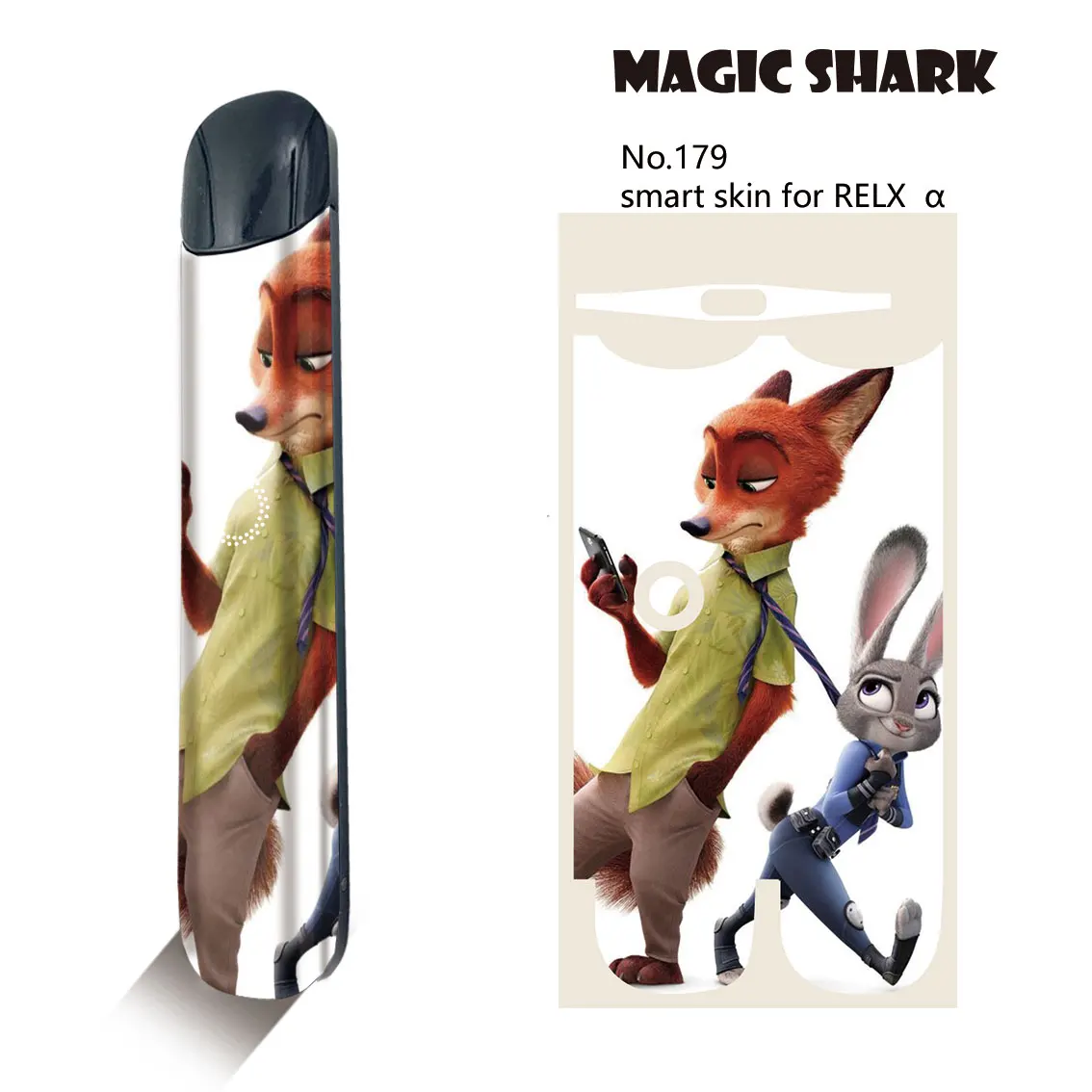 Защитный чехол наклейка Magic Shark розовая змея розовое золото защитная пленка из