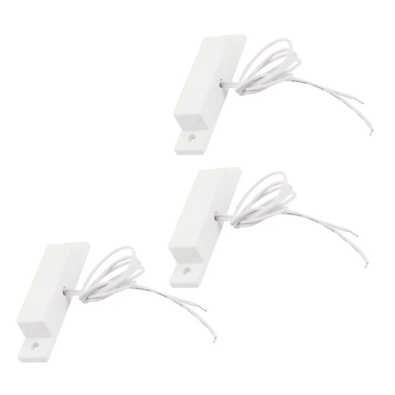 

3pcs NO normally open Wired Security Alarm door magnetic contact reed switch