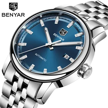 

2020 New BENYAR Men's Mechanical Watches Automatic Mens watches Top Brand Luxury watch men Wristwatch Military Relogio Masculino