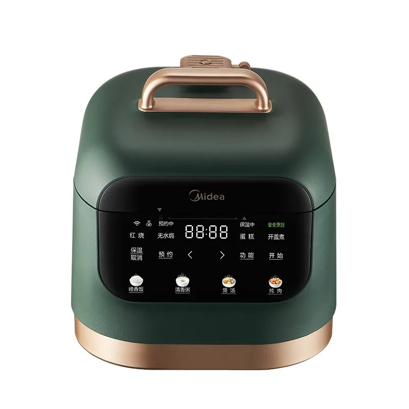 Midea Retro Fangyuan Exquisite Capacity Intelligent Interconnection Full Color Touch Large Screen Electric Pressure Cooker | Бытовая