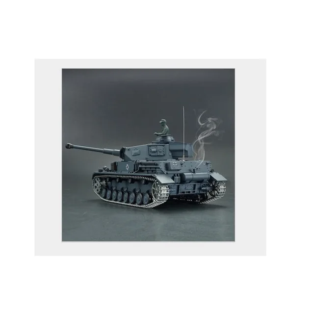 RTR Heng Long 1/16 German Panzer IV F Type 3858 or F2 Type 3859 Radio Control Medium Tank Good Gift Toy Collect 4