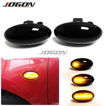 

LED Dynamic Side Marker Fender Light Sequential Blinker Indictor Lamp For Peugeot 307 206 607 407 107 For Citroen C1 C2 C3