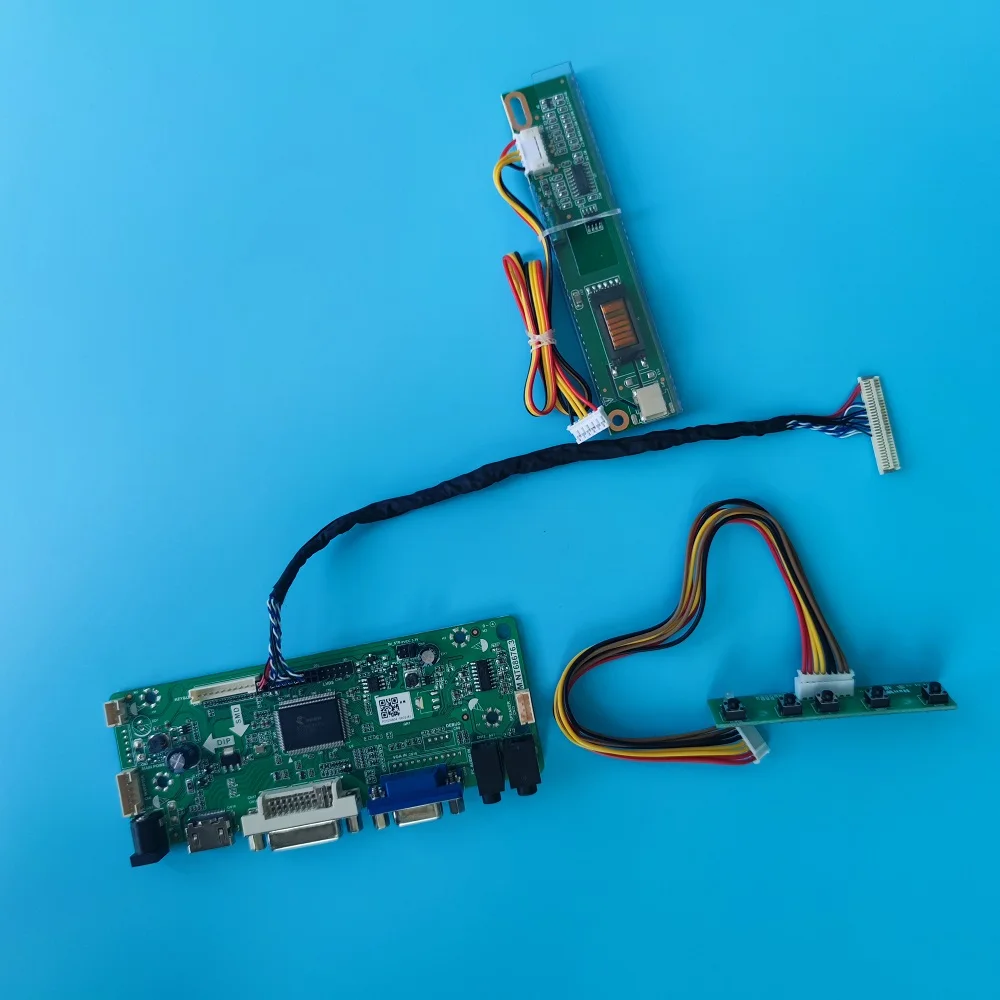 Комплект для освещения/001/W01 1 лампа LVDS DVI VGA панель отображения сигнала 15 4 дюйма