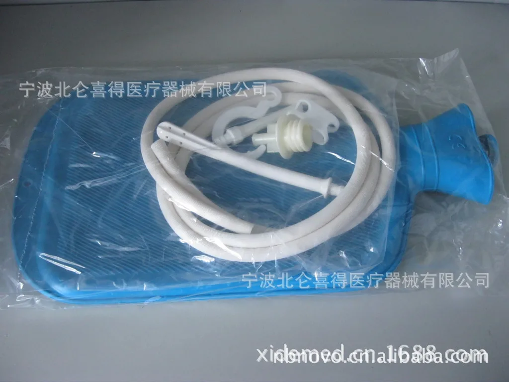 Производители в настоящее время Aliexpress Amazon сумка для клизмы горячая Распродажа резиновый силикагель сумка для клизмы шприц для сосисок