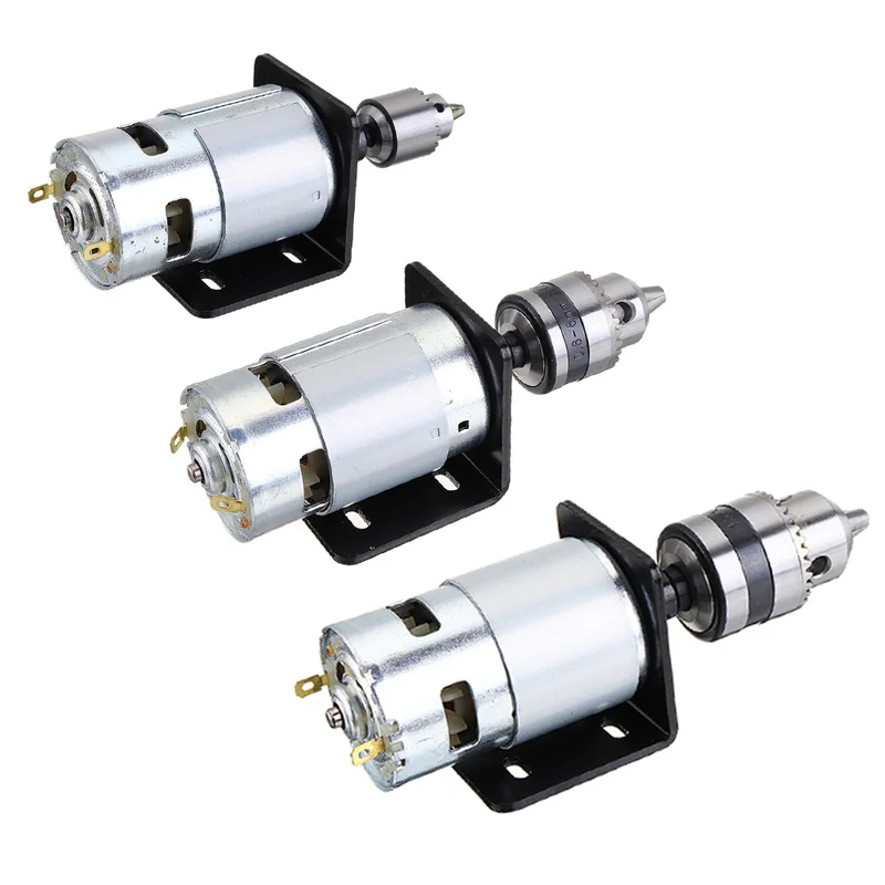 Прочный 795 двигатель/кронштейн двигателя DC 12 V-24 V 3000-12000RPM двигатель с большим
