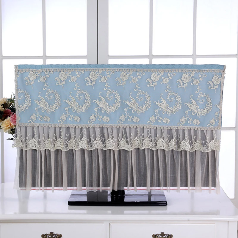 37-42 inches LCD TV Cover Cloth LED Plasma Television Protector Polyester Curved TV Sets Dust Cover Dust-proof Home Decorations