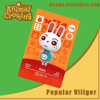 

170 Ruby Animal Crossing Card Amiibo for New Horizons