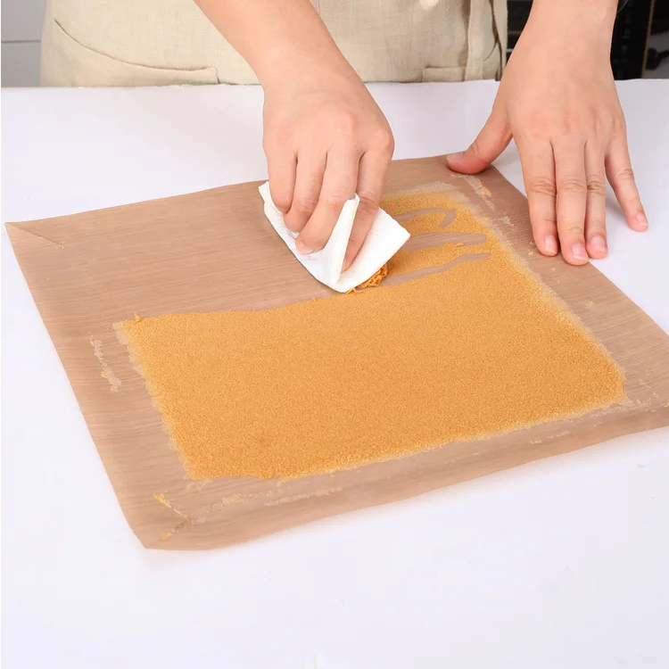 1Pcs 60*40cm Reusable Baking Mat High Temperature Resistant Teflon Sheet Heat-Resistant Pad Non-stick for Outdoor BBQ Grill