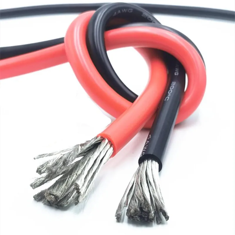 Гибкий силиконовый провод 16AWG4 6 7 8 9 10 11 12awg 13 14 15 17 18 20 22 24 26 28 30awg термостойкий кабель