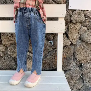 

2020 New Girls Denim Pants Spring Fashion Girls Jean Pants 1-6T PO917