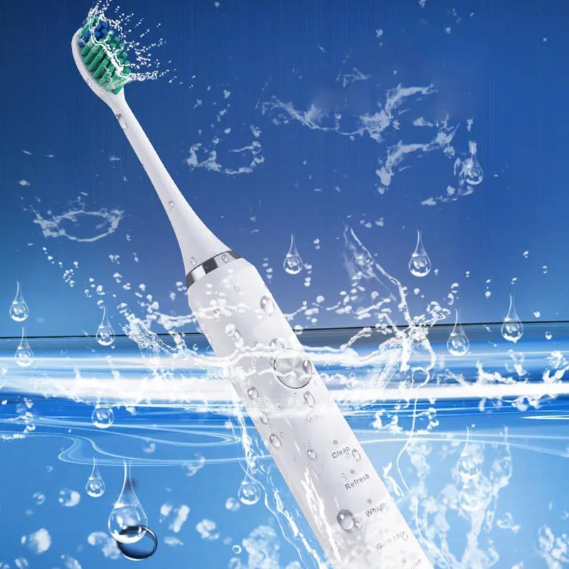 Ultrasonic Sonic Electric Toothbrush USB Rechargeable Tooth Brush Adult Electronic Washable Whitening Teeth Brush Ultrasonic Sonic Electric Toothbrush USB Rechargeable Tooth Brush Adult Electronic Washable Whitening Teeth Brush