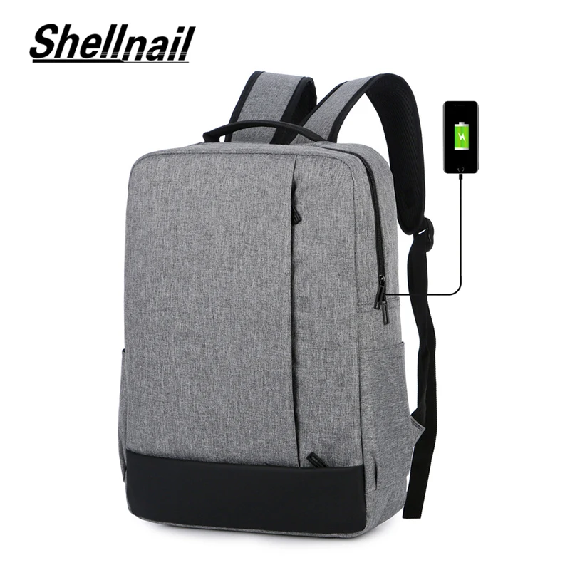 Shellnail рюкзак для ноутбука мужские рюкзаки бизнес ноутбук Mochila водонепроницаемый рюкзак для путешествий