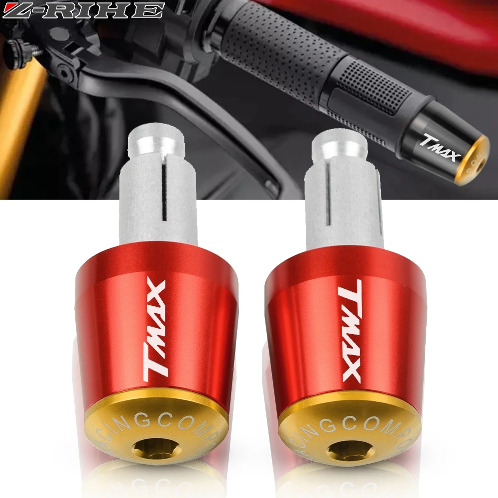 

for T-MAX 500 530 Motorcycle Hand Bar Ends Handlebar Grips Hand Bar Ends For YAMAHA TMAX 500/530 2001-2007 2002 2003 2004