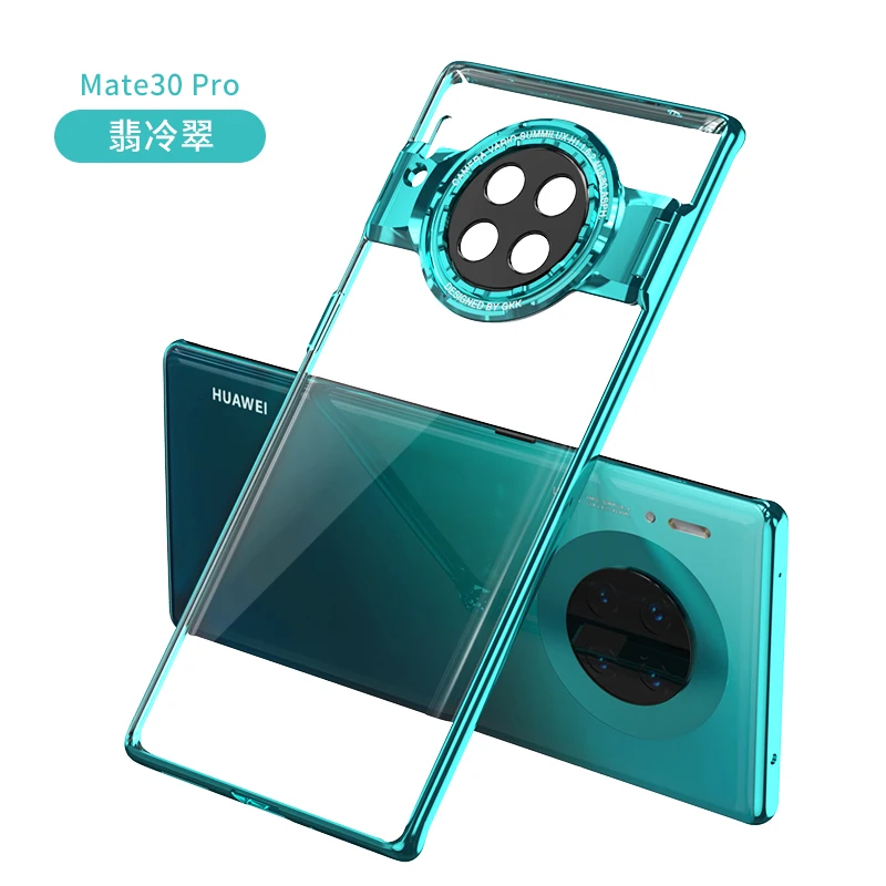 Green GKK чехол для huawei mate 30 Pro 5G Прозрачный Магнитный противоударный жесткий прозрачный чехол для huawei mate 30 Pro Чехол - Цвет: Green