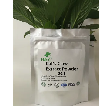 

150g-1000g Free shipping factory supply hot selling Cat's Claw Extract 20:1 powder