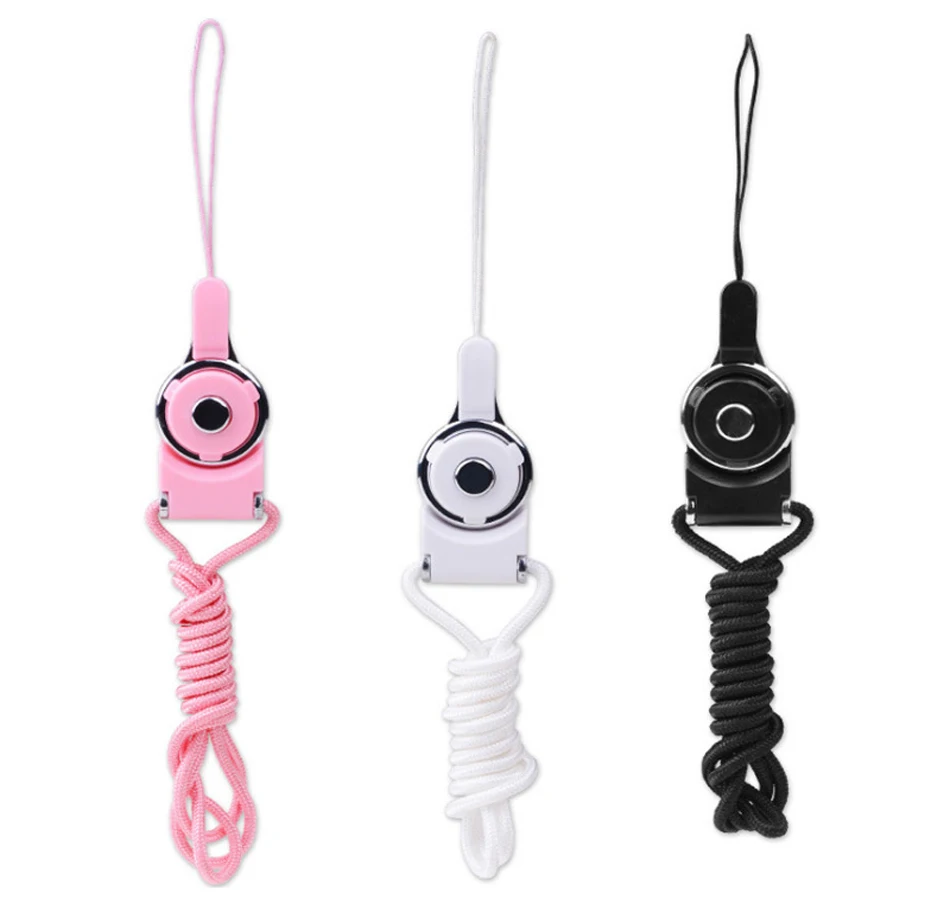 Mobile-phone-lanyard-strap-card-label-Halter-rope-card-key-mobile-phone-shell-badge-rotary-rope