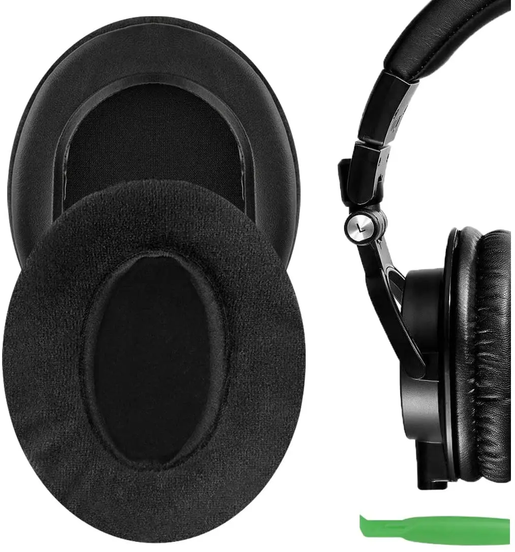 

Удобная велюровые амбушюры для ATH-M50X, ATH-M40X, ATH-M30X, ATH-M20X, ATH-M10, наушники, Замена подушечки для наушников/ухо чашки/уха