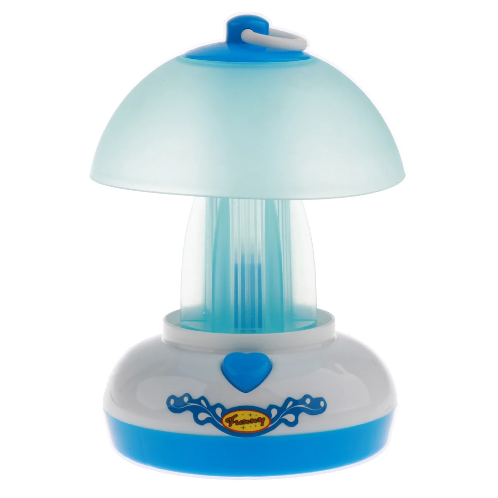 Plastic Simulation Home Appliance For Kids Role Play Toys - Blue Table Lamp