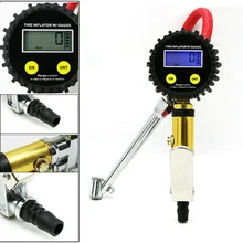 1 шт. 0-200 фунтов/кв. дюйм Надувное колесо давления ЖК-цифровой манометр аксессуар инструмент