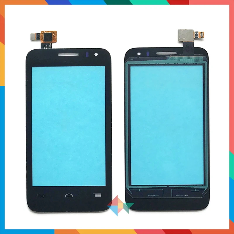 10 шт./лот Высокое качество 4," для Alcatel One Touch Pop D3 OT4035 сенсорный экран дигитайзер Переднее стекло объектив сенсорная панель