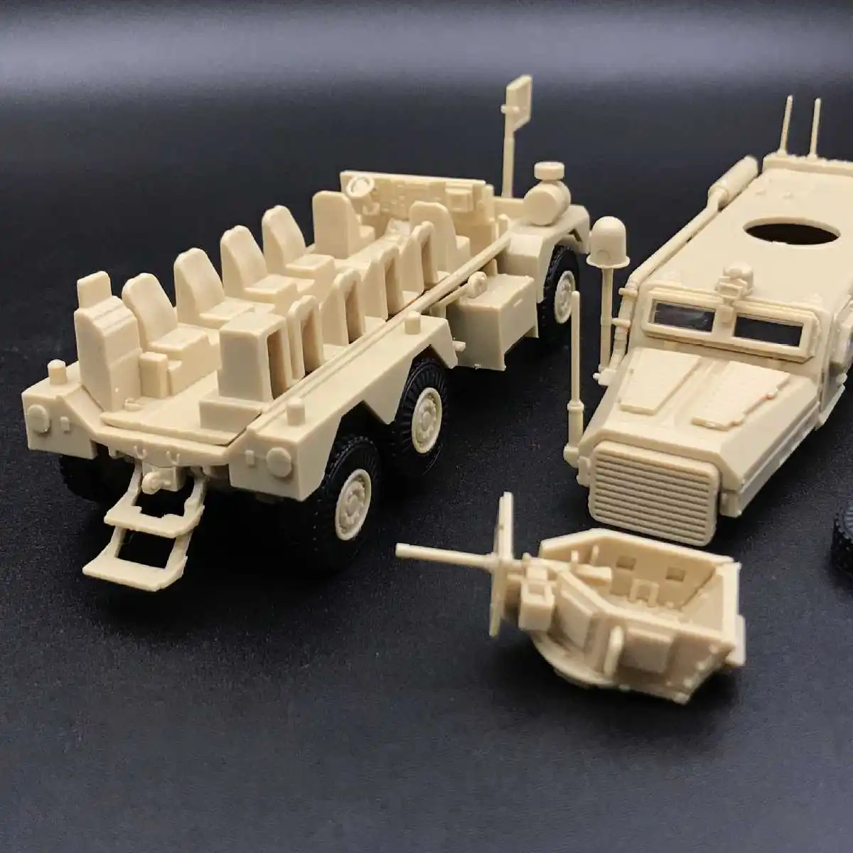 1/72 американская армейская Cougar 6x6 Mrap машина американская современная Военная пластиковая модель-комплект