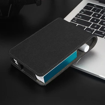 

Luxury PU Leather Case Retro Pattern Portable Cases Storage Bag Full Protective Carrying Cover For IQOS Multi 3.0