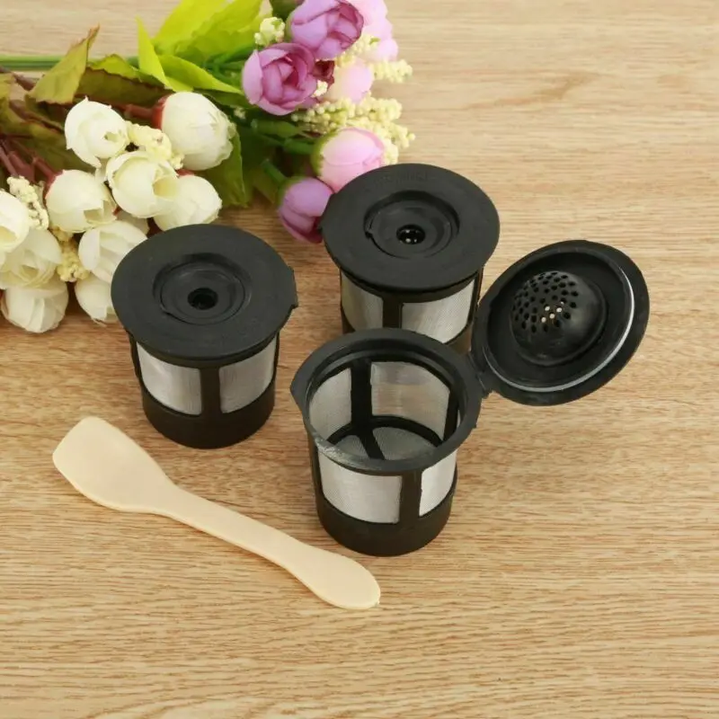 3 многоразовых кофейного фильтра K Cup фильтрующая капсула для кофеварки Keurig K50 и K55