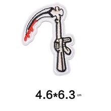 Череп вышитые значки логотип DIY Аппликация