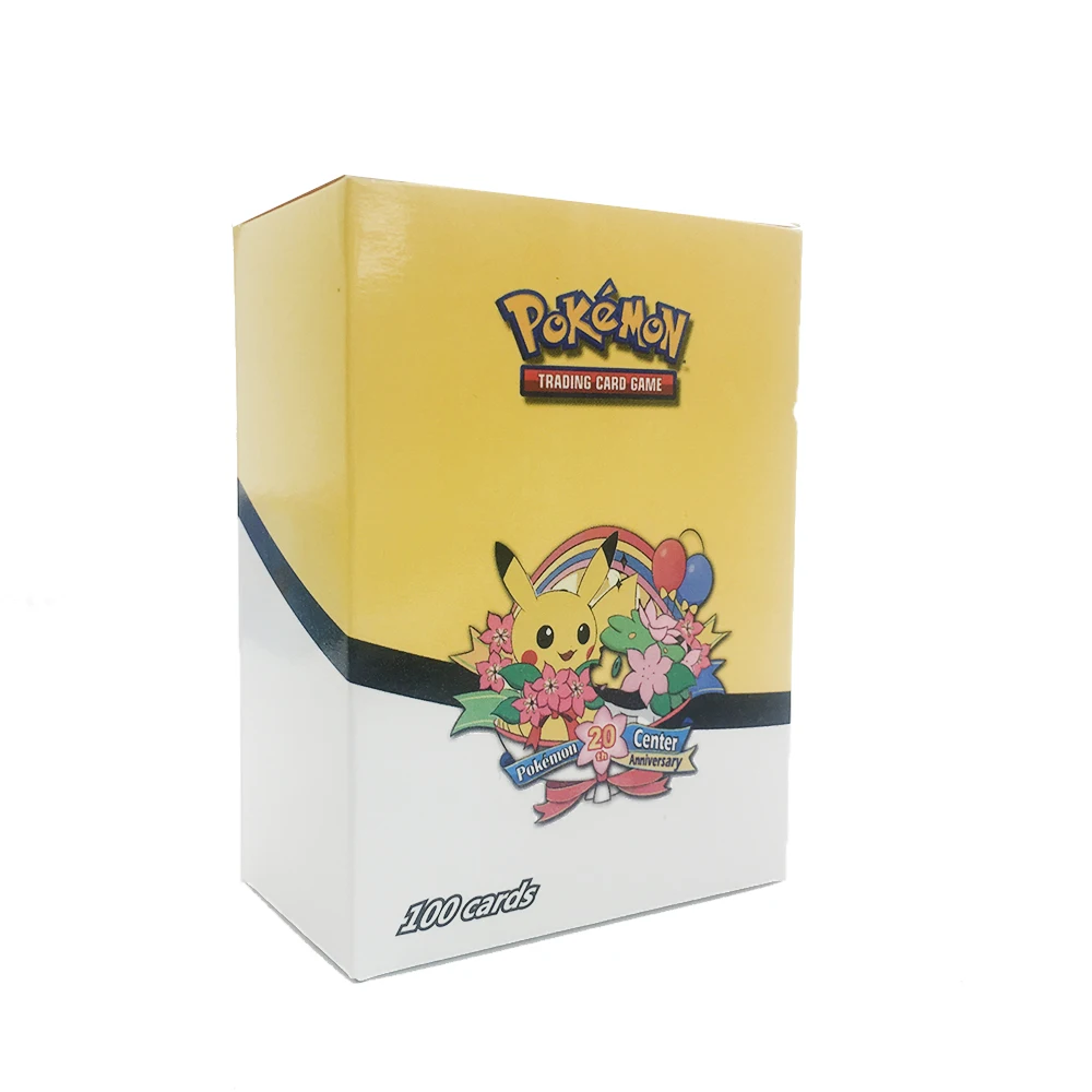 100 шт Takara Tomy PTCG Pokemon GO карты GX EX MEGA тренер 3D флэш-карта меч и щит солнце и луна коллекционный Подарок детская игрушка - Цвет: 100pcs006
