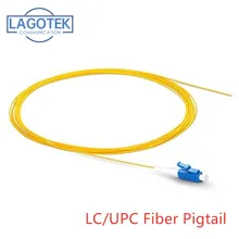 Simplex Lc/Upc 9/125 Single Mode Glasvezel Pigtail, 0.9 Mm Pvc Buitenmantel 1.5M