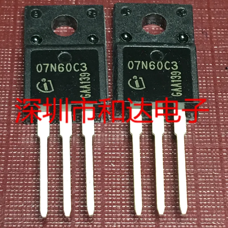

07N60C3 SPA07N60C3 T0-220F 600 в 7A