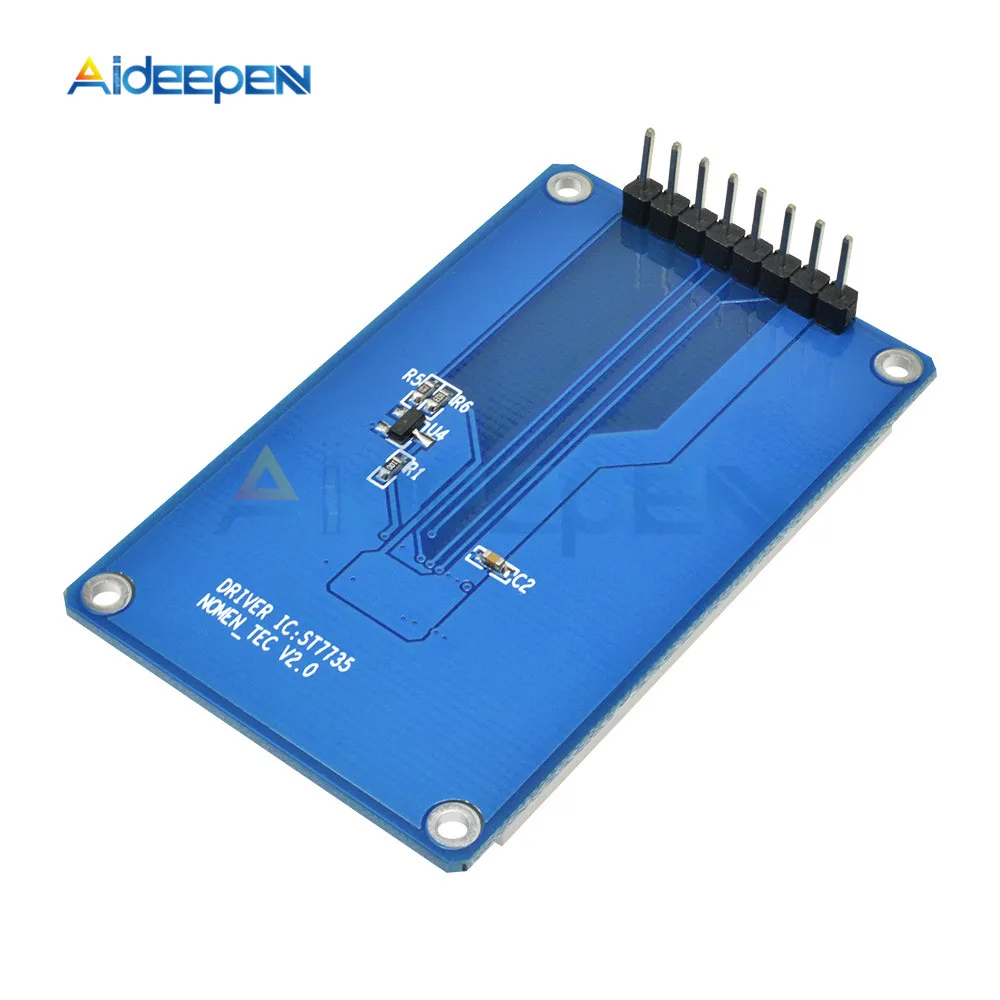 1 шт. 1," 1,8 дюймов TFT экран Полноцветный 8 PIN 128x160 128*160 SPI полноцветный TFT ЖК-дисплей модуль Плата Замена OLED