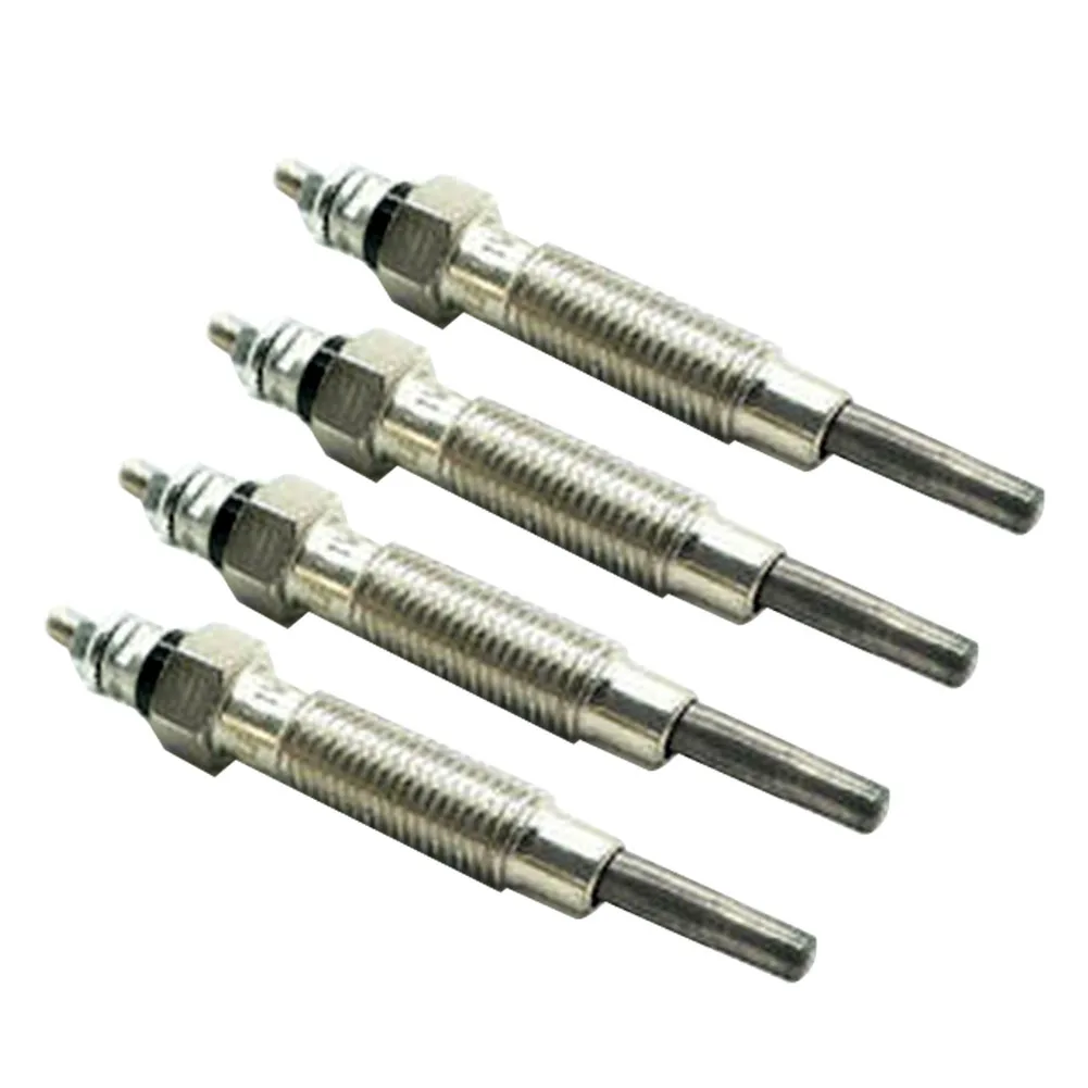 

4pcs Metal Diesel Heater Repair Automobile Dual Core Glow Plug High Hardness Stable Structure Replacement Parts For Mitsubishi