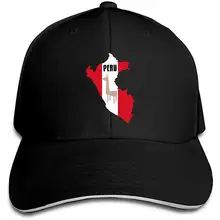 Для мужчин Wo Для мужчин s Перу ламы и географическими картами для гольфа шляпа Бейсбол Кепки