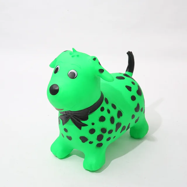 Thicken PVC Ride on Animal Jumping Horse Children Inflatable Dog Sports Toys Bouncy Toys for Kids Baby 58*28*55 3