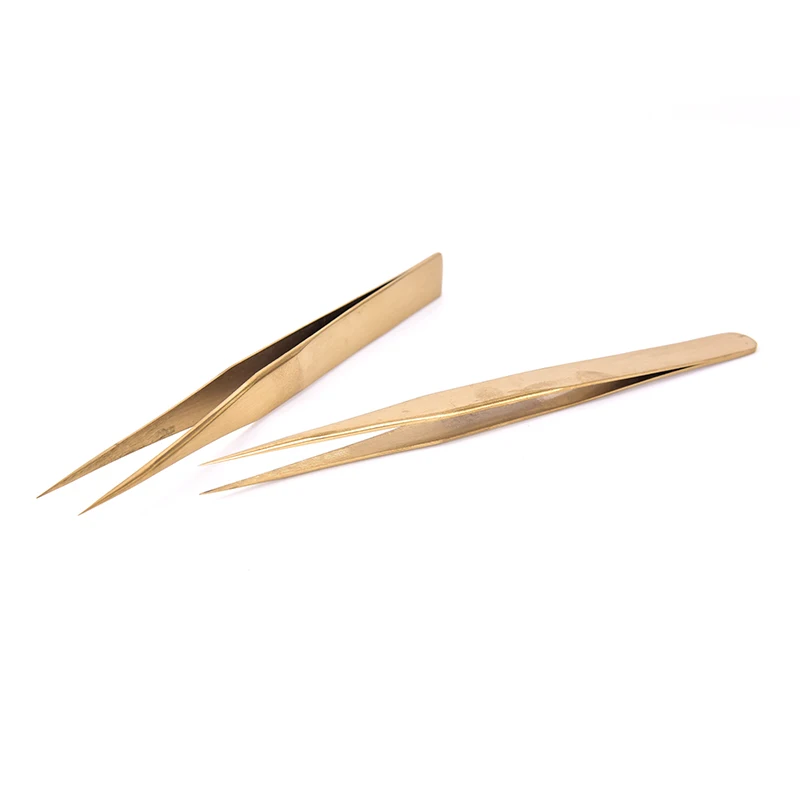 Пинцет для бровей изогнутый/прямой зажим для наращивания ресниц Щипцы подборщик триммер инструменты для макияжа маникюр